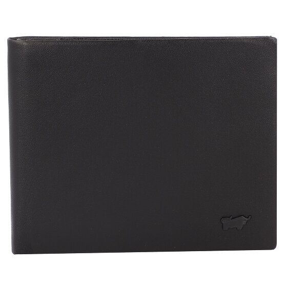 Braun Büffel Hannes Portemonnee RFID-bescherming Leer 12 cm