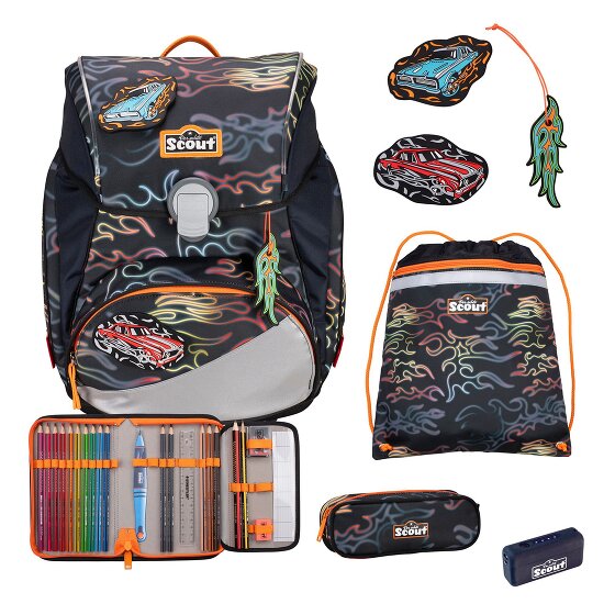 Scout Alpha Safety Light Schooltas set 5-delig