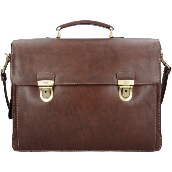 Picard Toscana aktetas leer 42 cm Laptop compartiment