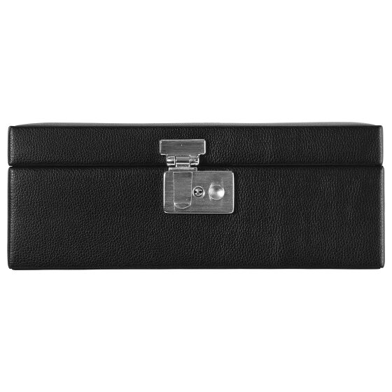 Windrose Beluga Horlogebox 24,5 cm Leer