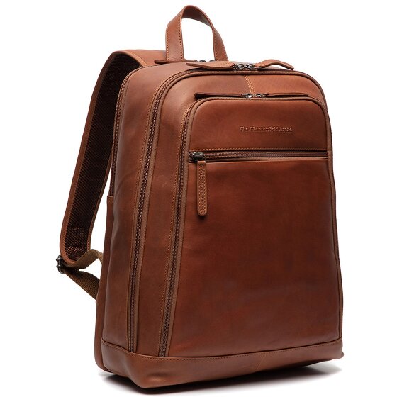 The Chesterfield Brand Wax Pull Up Zakelijke rugzak Leer 39 cm Laptop compartiment
