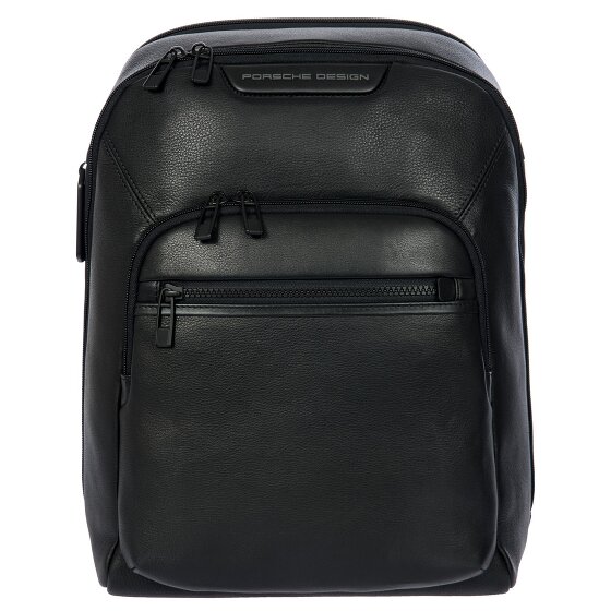 Porsche Design Roadster Zakelijke rugzak Leer 37 cm Laptop compartiment