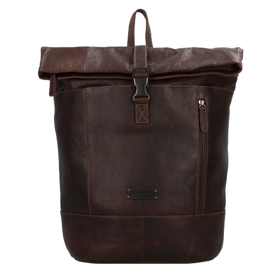 Jack Kinsky Porto Dagrugzak Leer 43 cm Laptop compartiment