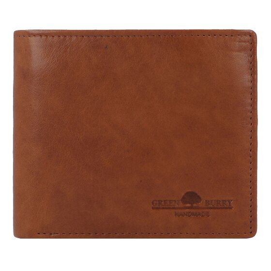 Greenburry Newport Portemonnee RFID-bescherming Leer 11 cm
