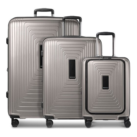 Redolz Essentials 14 4 wielen Kofferset 3-delig met uitbreidingsplooi