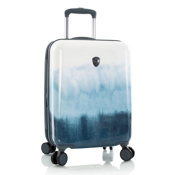 Heys Black Camo 4 wielen Cabinewagen S 53 cm met uitbreidingsplooi