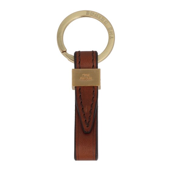 The Bridge Story Uomo Sleutelhanger Leer 6,5 cm