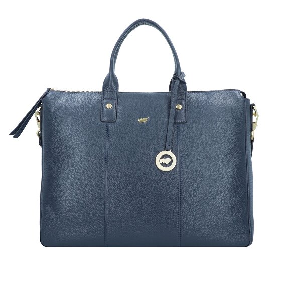 Braun Büffel Hanna Shopper Tas Leer 39 cm Laptop compartiment