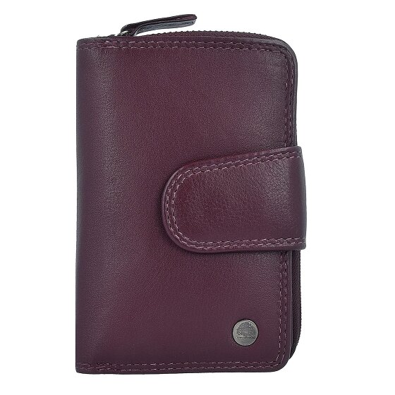 Greenburry Sponsachtig portefeuille leer 8,5 cm