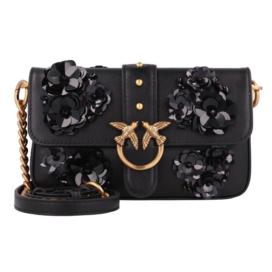 PINKO Love One Mini tas Schoudertas Leer 18 cm