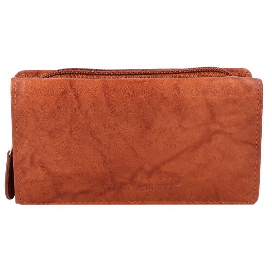 Greenburry Basic Portemonnee RFID Leer 14 cm