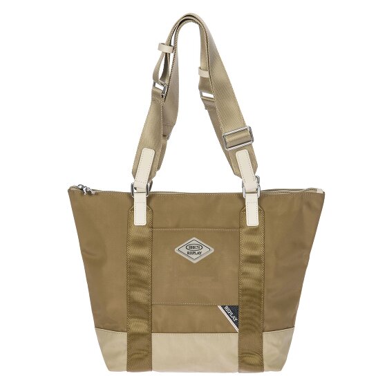 Bric's Replay Sand Woo Shopper Tas 26 cm