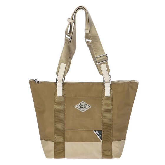 Bric's Replay Sand Woo Shopper Tas 26 cm