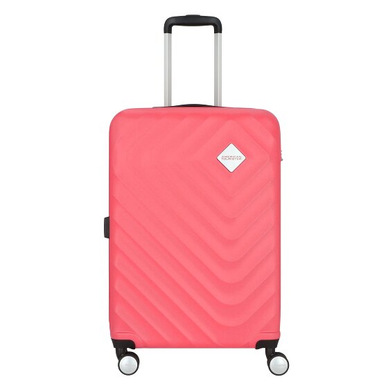 American Tourister Summer Square 4 wielen Trolley 67 cm met uitbreidingsplooi
