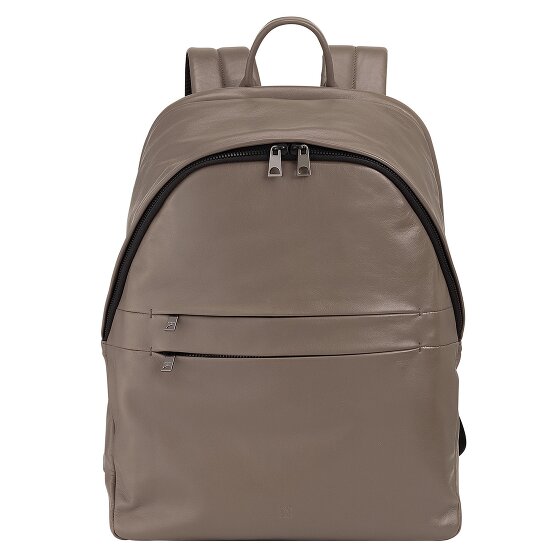 DuDu New York Dagrugzak Leer 41 cm Laptop compartiment