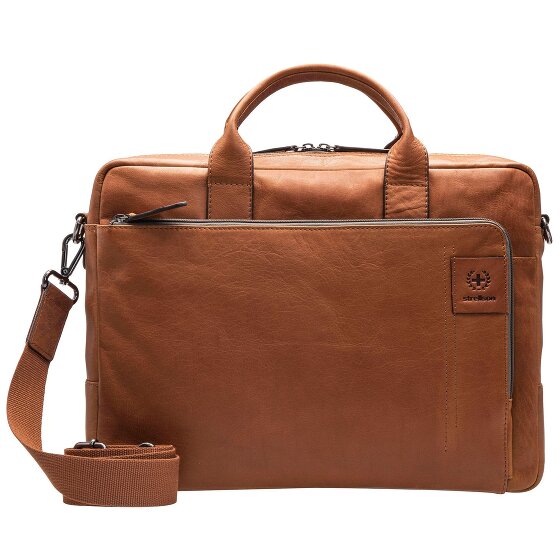 Strellson Hyde Park Charles Koffer Leer 39 cm Laptop compartiment