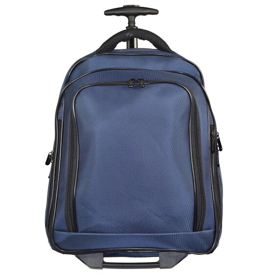 Dermata Rugzak trolley met 2 wielen 47 cm Laptopvak