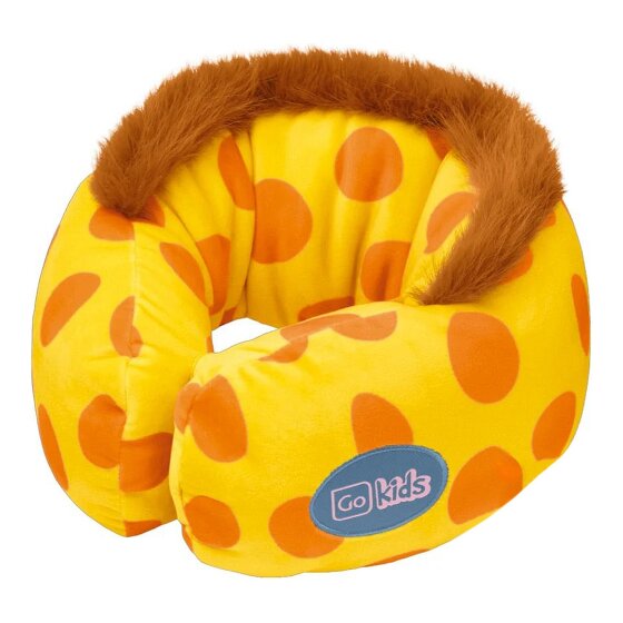 Go Travel Comfort Giraffe Snuggle Reiskussen Nekkussen 20 cm