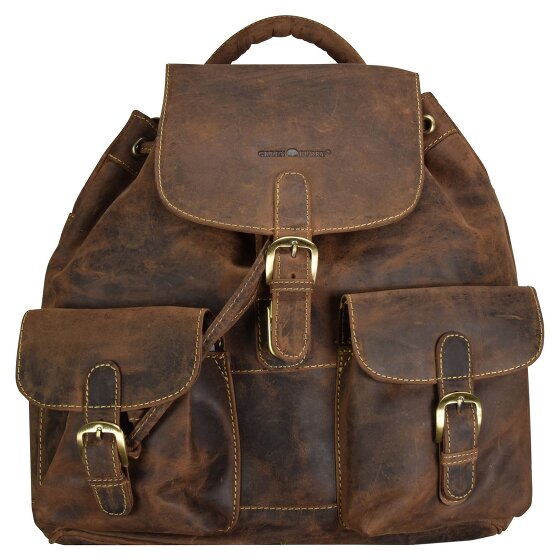 Greenburry Vintage Dagrugzak Leer 40 cm