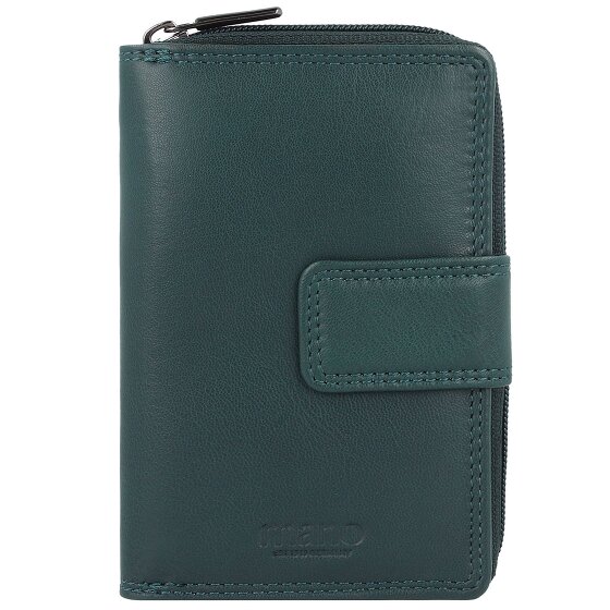 mano Donna Giulia Leren Portemonnee 9 cm