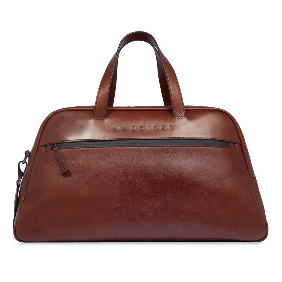 The Bridge Damiano Weekender reistas Leer 51 cm