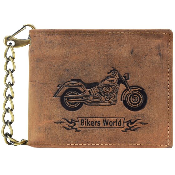 Greenburry Vintage fietsportefeuille leer 12 cm