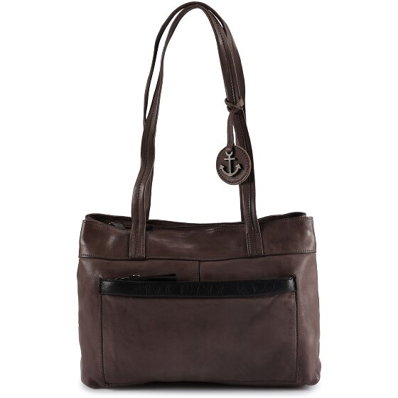 Harbour 2nd Urban Poets Zea Shopper Tas Leer 33 cm