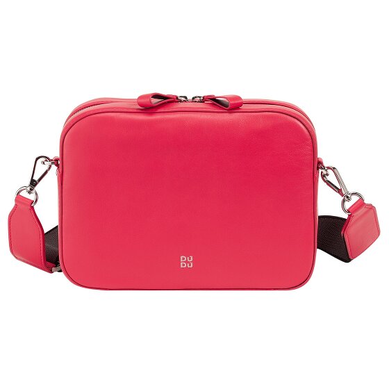 DuDu Caroline Schoudertas Leer 24 cm