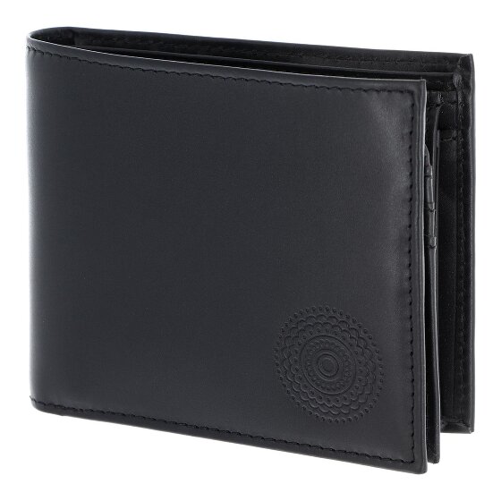 oxmox Leather Portemonnee RFID-bescherming Leder 12 cm