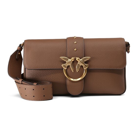 PINKO Love One Schoudertas Leer 27 cm
