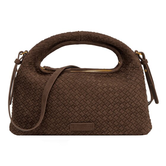 LES VISIONNAIRES Sadie Weave Handtas Leer 37 cm