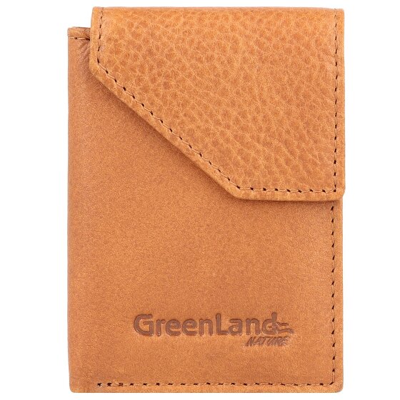 Greenland Nature Portemonnee RFID-bescherming Leder 9.5 cm