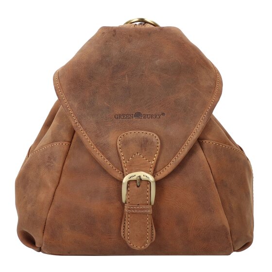 Greenburry Vintage City rugzak leer 28 cm