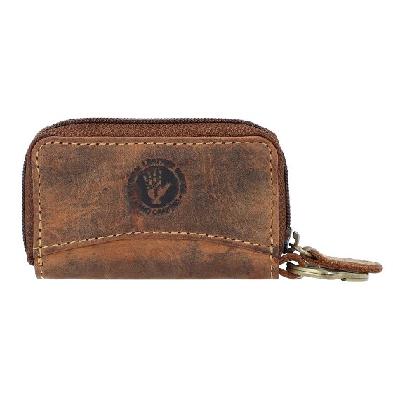 Greenburry Vintage sleuteletui leer 8,5 cm
