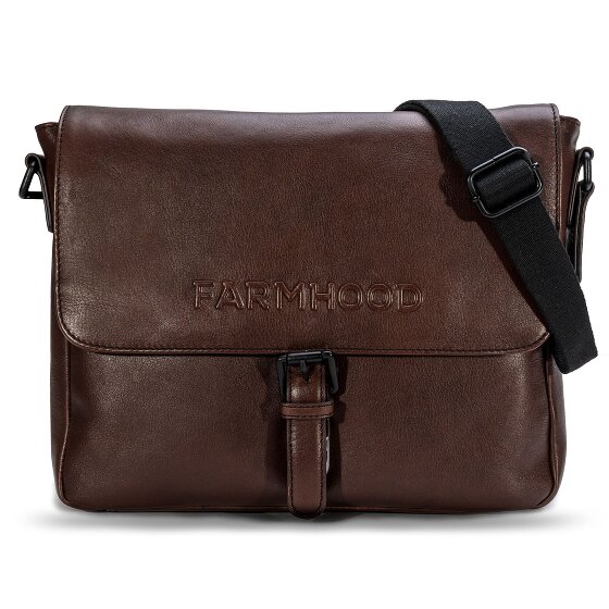 Farmhood Memphis Aktetas Messenger Leer 32 cm