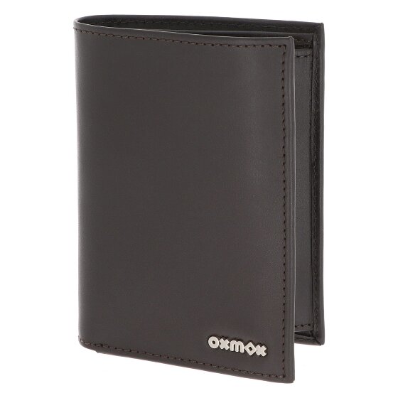 oxmox Leather Portemonnee RFID-bescherming Leder 10 cm