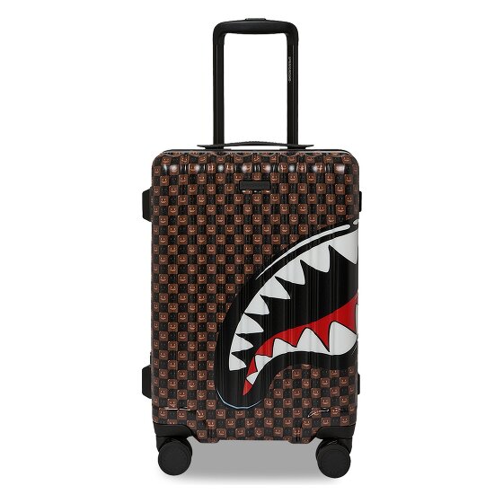 Sprayground Sharks In Paris 4 wielen Cabinewagen 55 cm