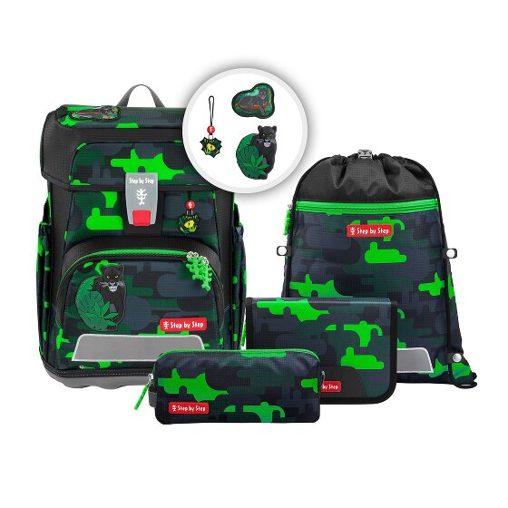 Step by Step Cloud Schooltas set 5-delig