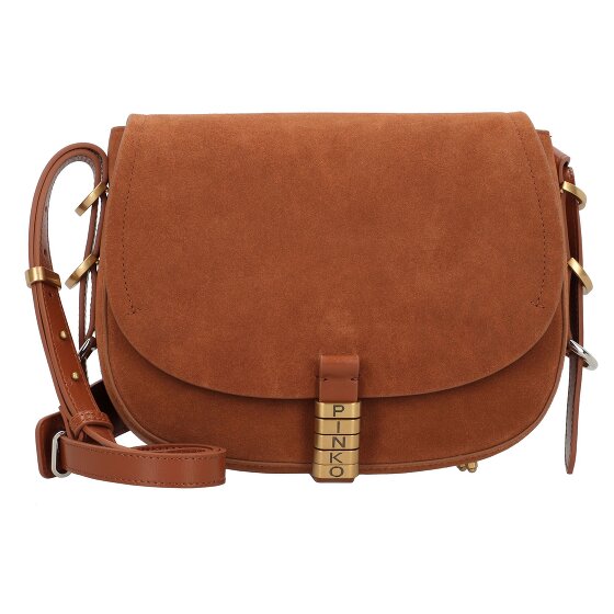 PINKO Saddle Schoudertas Leer 25 cm