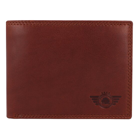 Greenburry Vintage Portemonnee RFID-bescherming Leer 12 cm