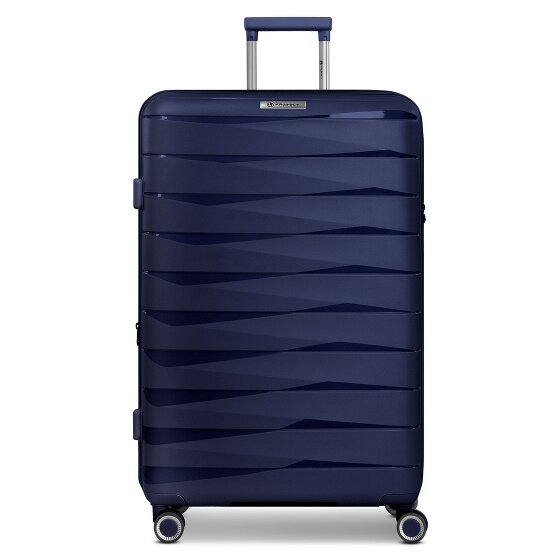Franky London 4 wielen Trolley L 74 cm met uitbreidingsplooi