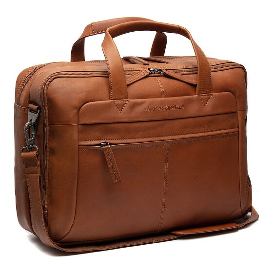 The Chesterfield Brand Wax Pull Up Koffer Leer 44 cm Laptop compartiment