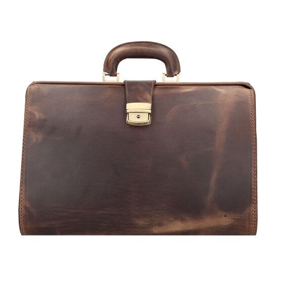 Greenburry Vintage dokterskoffer leer 41 cm