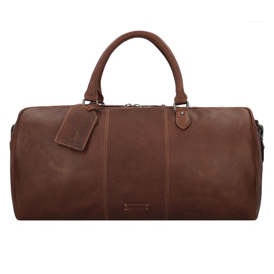 Jack Kinsky Porto Weekender reistas Leer 55 cm
