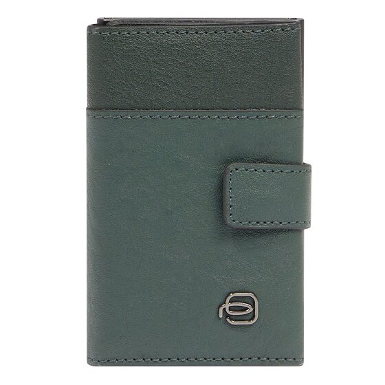 Piquadro Blue Square Kredietkaart etui Leer 10 cm