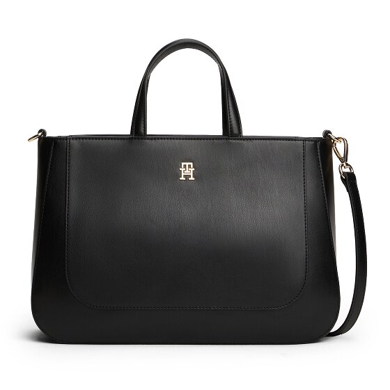 Tommy Hilfiger TH Glam Shopper Tas Leer 32 cm