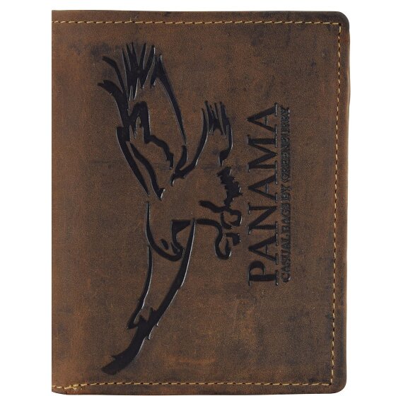 Greenburry Vintage Eagle Leren Portemonnee 9,5 cm