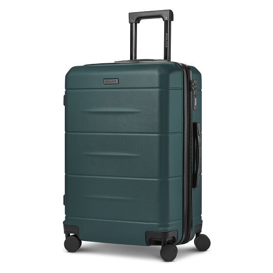 Police London 4 wielen Trolley 64 cm met uitbreidingsplooi