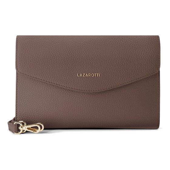 Lazarotti Bologna Leren clutch schoudertas leer 23 cm