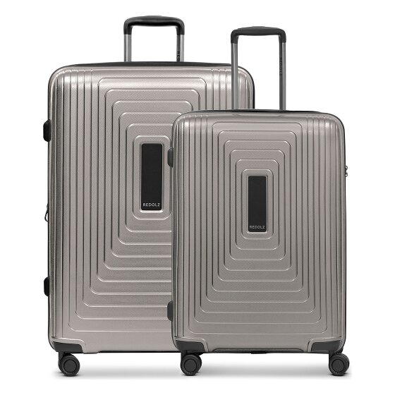 Redolz Essentials 14 4 wielen Kofferset 2-delig met uitbreidingsplooi